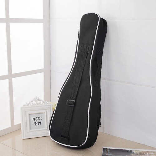 Ukulele white edge cotton bag 21 23 26 inch thickened shockproof and waterproof ukulele ukulele bag