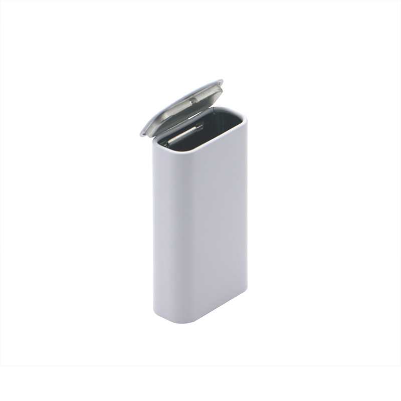 Flip pequeño caramelo caja de hierro pieza de compresión cuidado de la salud goma de mascar partículas portátil de metal tarro de hierro embalaje hojalata puede image 8
