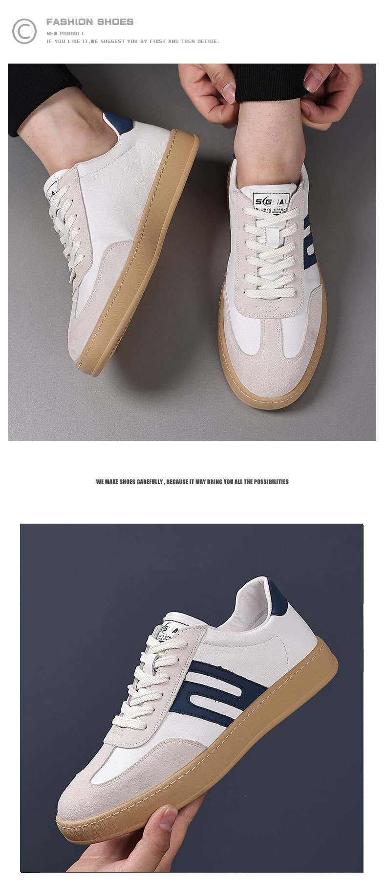 Men's Casual Board Shoes Comfortable Breathable Fashion Trainers_voghion.com