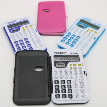 批发德信带翻盖10位105B型学生电子计算机彩色函数财务办公计算器