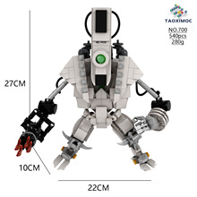马桶人多元宇宙 跨境专供 桃喜MOC积木点读笔机械人拼装玩具模型