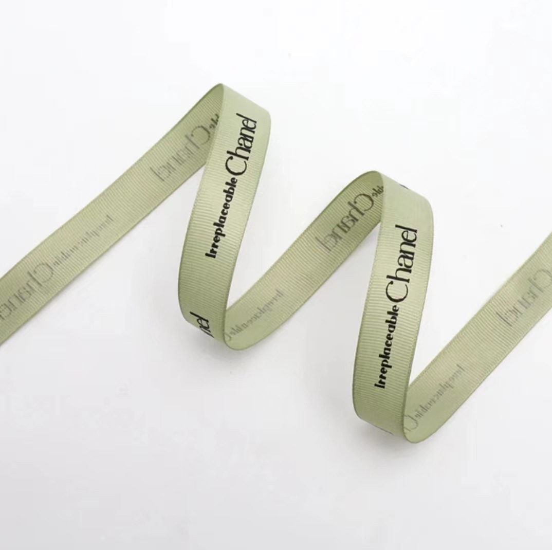 Chanel estilo inglés costilla cinta flores regalo cinta DIY regalo decoración cinta pastel embalaje cinta ramo cinta