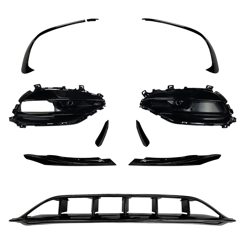 Canards y Labio Delantero de Coche para Mercedes-Benz Clase A W176 AMG Line ABS Decorativo