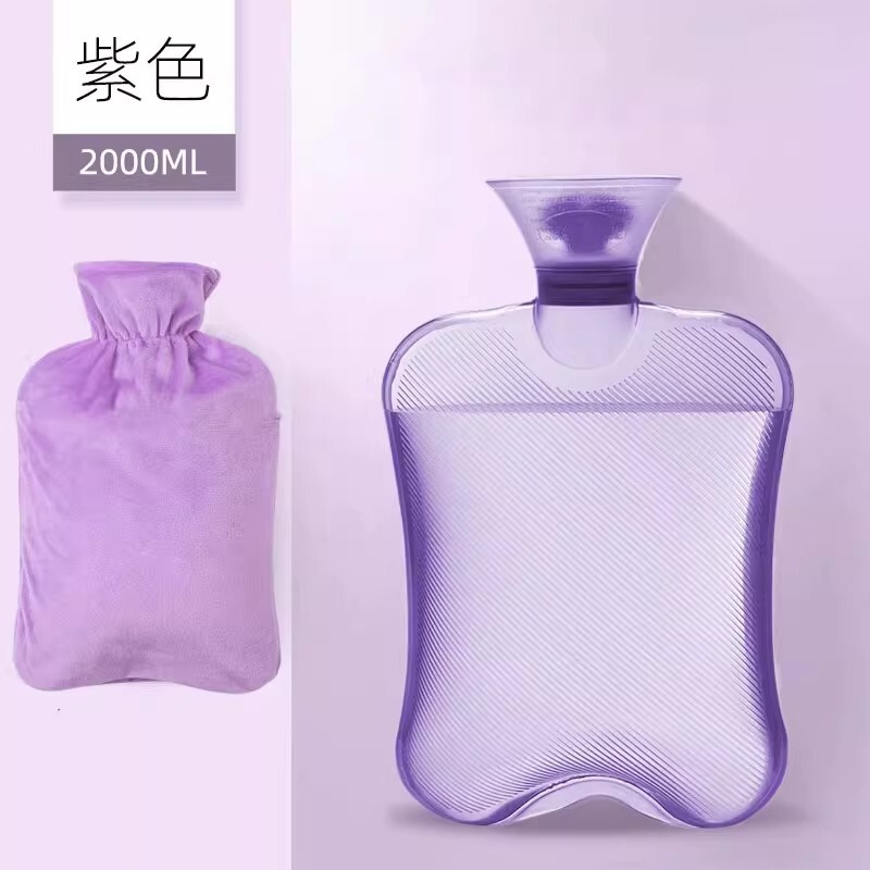 湯たんぽに水を入れて、防爆透明の大きいサイズを厚くします。|undefined