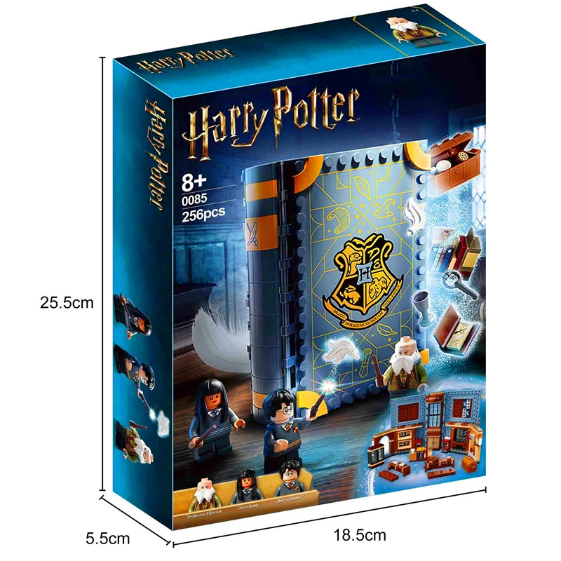 Набор строительных блоков (совместим с LEGO Harry Potter) — замок в стиле Хогвартса и фигурки, варианты с несколькими деталями