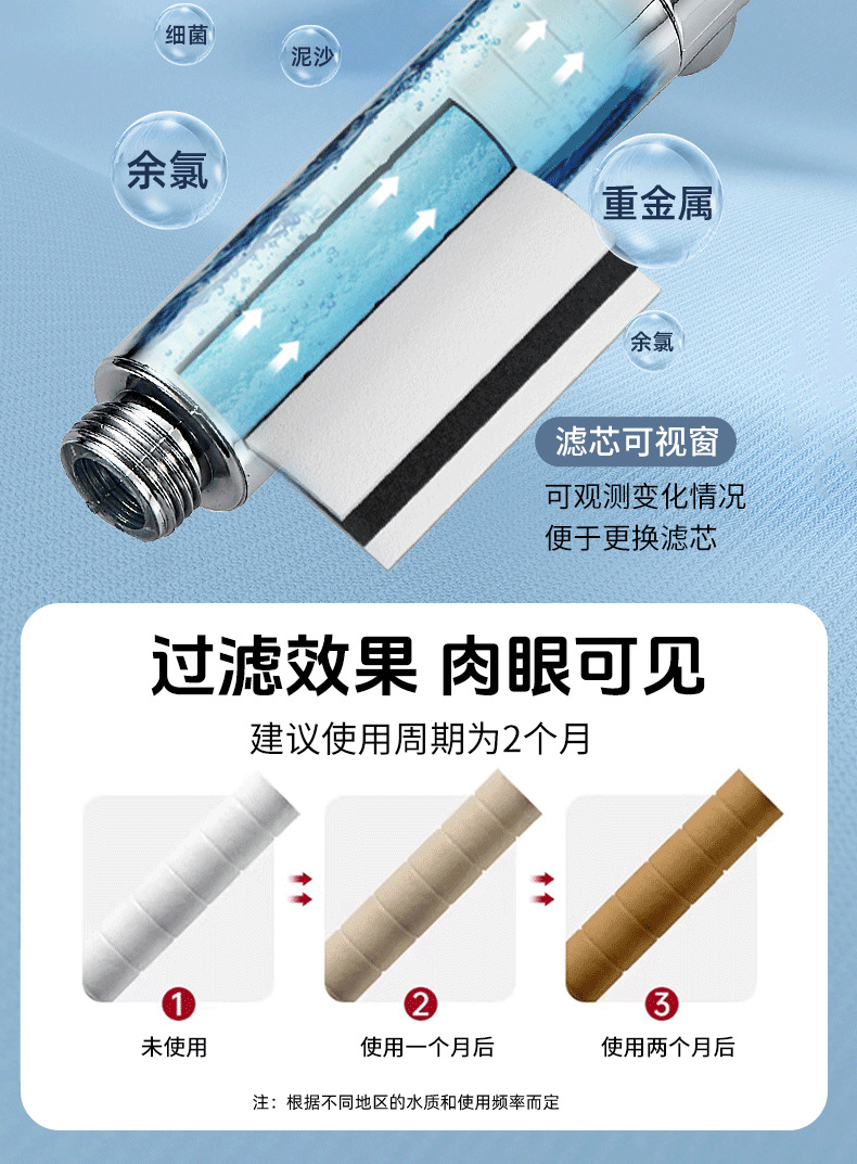 Pressurized shower head, household bathroom water heater, bath, rain shower, bathroom heater, shower head, shower head set undefined