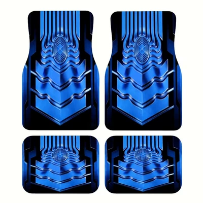Avtomobil döşəmə paspasları, Stain-Resistant, Wear-Resistant, Easy-Care Floor Mat - 58de-technology-cool-8-3045cm-two-piece-set-for-rear-seat