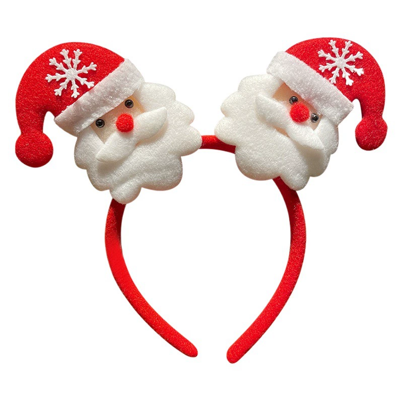 Рождественская повязка для волос Детские аксессуары для волос заколка праздничный подарок рога заколка для волос вечернее платье повязка на голову COS головные уборы