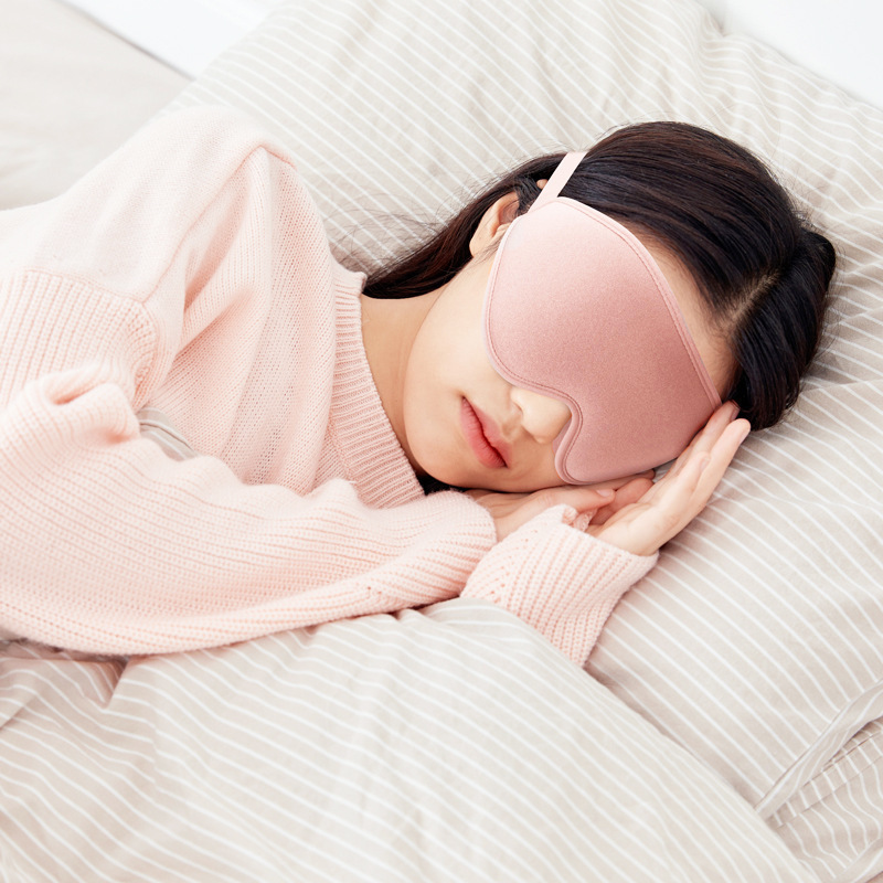 新しい 3D アイマスク睡眠三次元遮光リバウンド低反発遮光非圧迫航空アイマスク昼寝卸売|undefined
