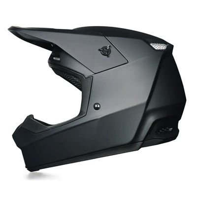 Orz Greenway X6 Off-Road: Motorcycle Safety Supplies - matte-black-s