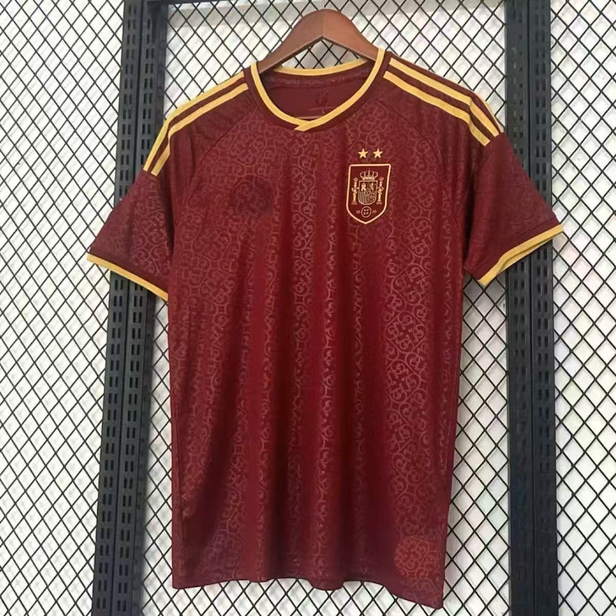 2627 Camiseta de fútbol de la Copa del Mundo Argentina Brasil Francia España Noruega Inglaterra camiseta de mangas cortas image 9