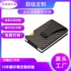 出口碳纤维名片夹弹力超薄钱包防摔防消磁防盗刷RFID真碳纤维卡包