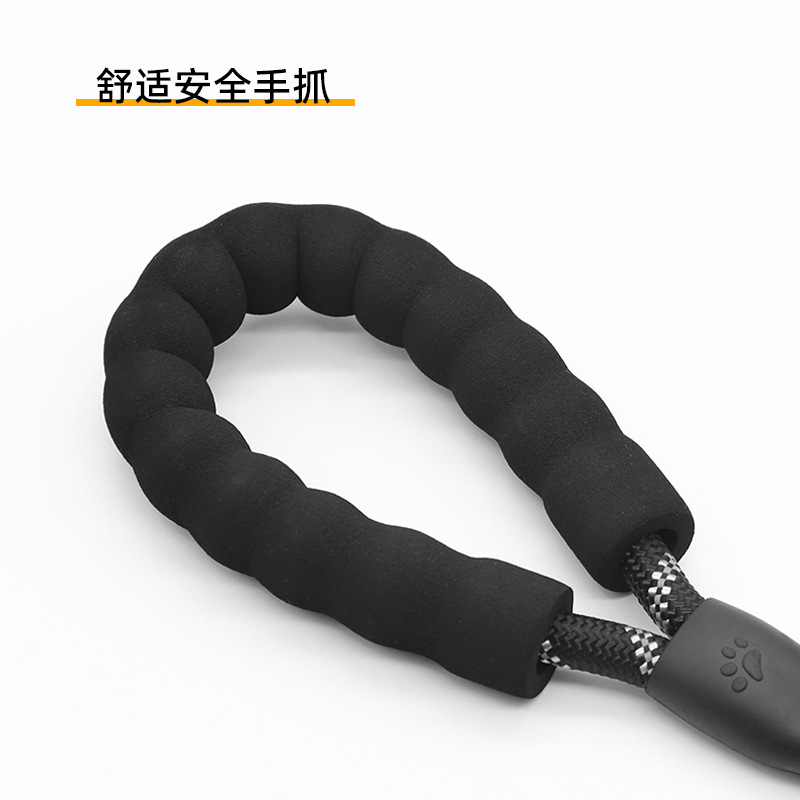 Correa para perros que no daña las manos, correa para mascotas, correa para pasear perros, suministros para cadenas de perros, correa anti-mordidas para perros pequeños.