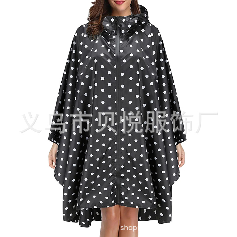 Poncho Impermeable Ligero Tipo Capa, Transpirable, para Ciclismo y Uso al Aire Libre image 14