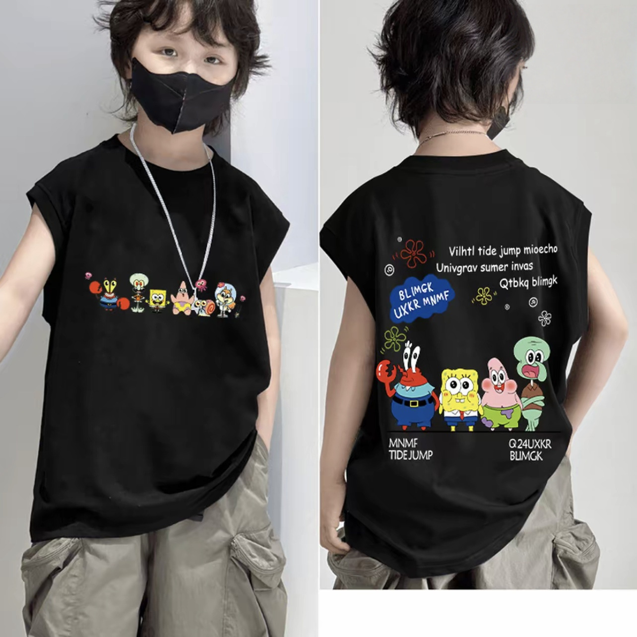 블랙 - 비치버그 양면 인쇄