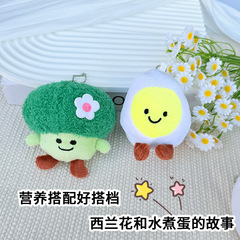 新款创意仿真蔬菜系列可爱毛绒玩偶挂件公仔情侣闺蜜包包挂饰批货