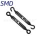 Black electrophoresis 304 stainless steel flower blue screw tensioner tensioner open body flower basket bolt M4M5M6M8