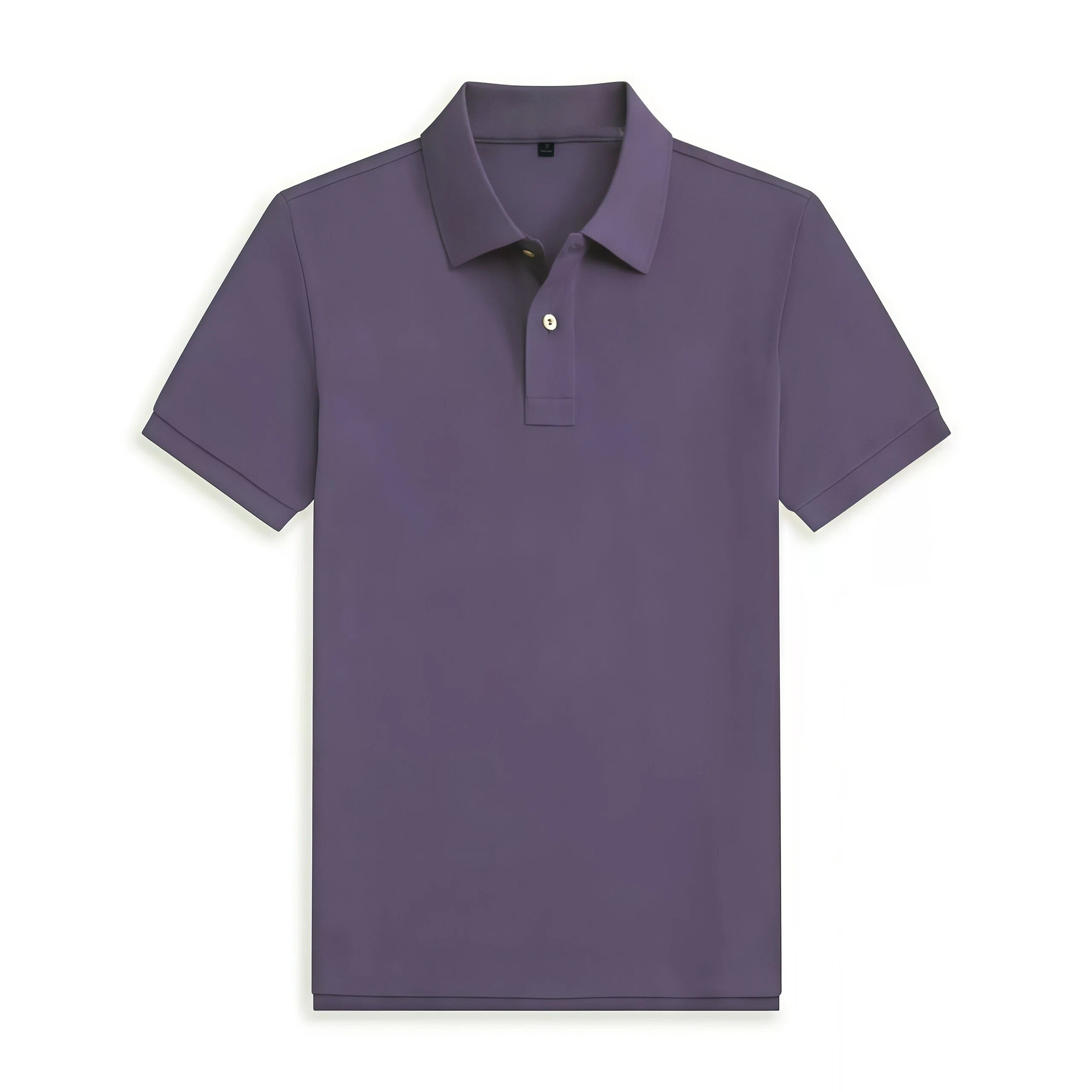 Camisa Polo de Manga Corta para Hombre de Poliéster, Transpirable para Verano