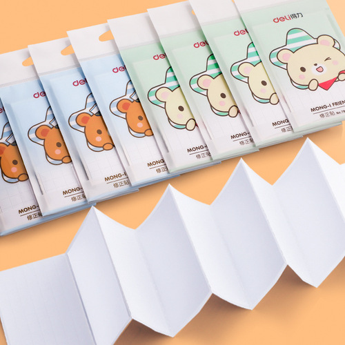 Getil 79466 Correction Tape for Primary School Students, Cartoon Correction Tape, Multi-functional Correction Sticker