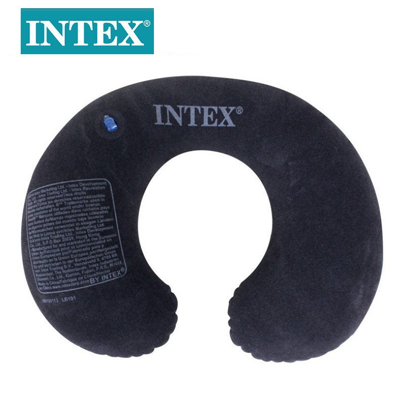 INTEX 68675 flocked U-shaped pillow (33*25*8cm)0.1kg