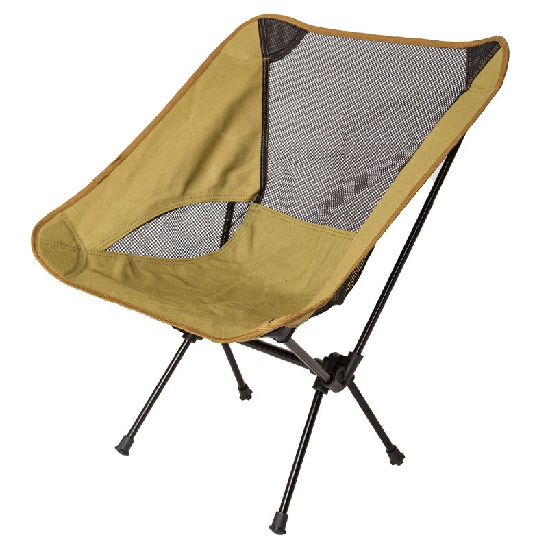 Outdoor folding chair Moon chair aluminum alloy chair sketching chair art fishing chair director chair beach camping chair