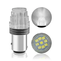 Мотоцикл светодиодный стоп-сигнал 1157 пагода 9 свет LED 2835 акриловая подсветка флэш-тормоз
