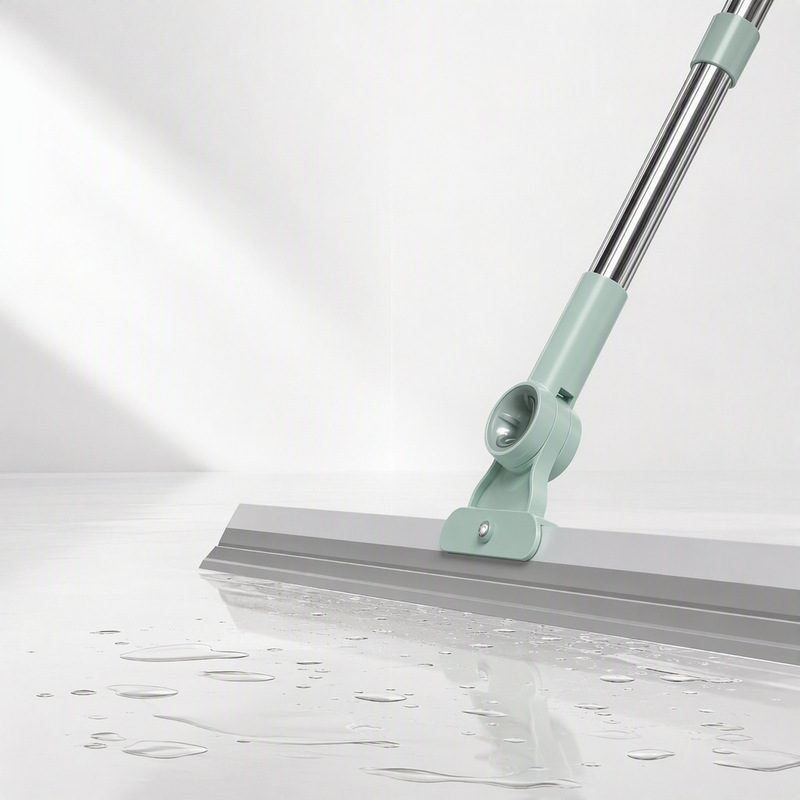 Silicone Squeegee Mop for Bathroom Tiles and Floor, Magic Broom That Doesn'T Stick to Hair Silicone Squeegee Mop for Bathroom Tiles and Floor, Magic Broom That Doesn'T Stick to Hair