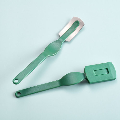 Wholesale stainless steel curved bread scoring knife, dough dividing scraper, European baguette scoring knife, baking beauty knife
