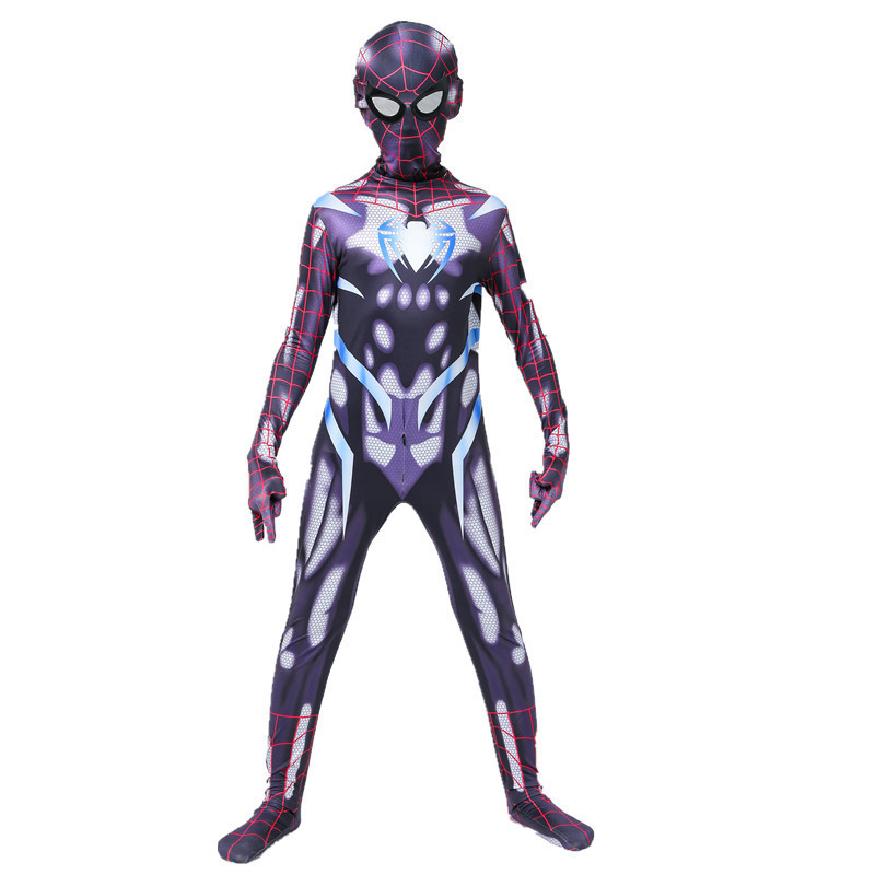 ハロウィン スパイダーマン タイツ ヒーローズ エクスプレス コスプレ ワンピース マイルズ エクストラオーディナリー グウェン コスチューム|undefined