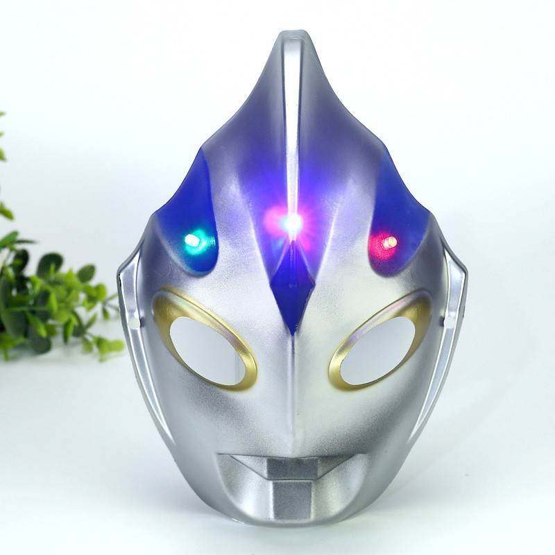 ウルトラマンのマスクは光らないおもちゃの露店夜市の観光スポットの道具の卸売りのサイロの子供の演技のおもちゃのマスクです。|undefined