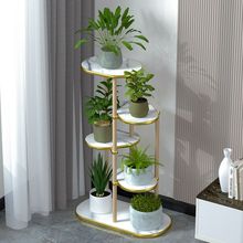 花架子实木落地式置物架轻奢摆件创意花台底座客厅阳台室内植物架