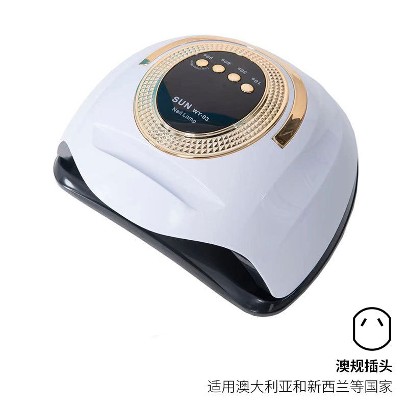 Nueva Lámpara de Fototerapia para Uñas de 268w de Alta Potencia, Máquina de Uñas de Venta Caliente Transfronteriza, Máquina de Fototerapia de Secado Rápido para Esmalte de Gel para Salones de Uñas