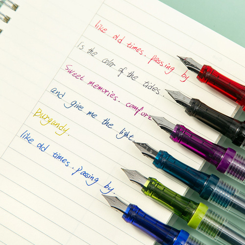 Monami student pen beginner calligraphy pen PENNA European standard EF tip 0.38 transparent 02105