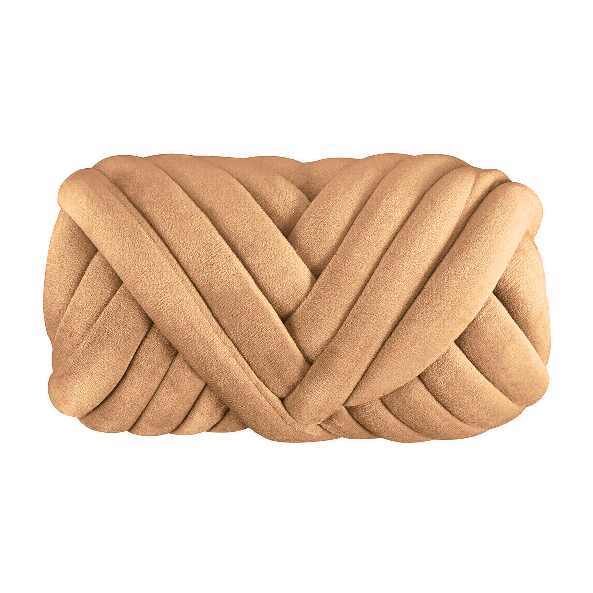 Кускай DIY пряжа для пледа, бархатное литьё хлопок, 1 кг (≈60 м), толщина 2,5 см