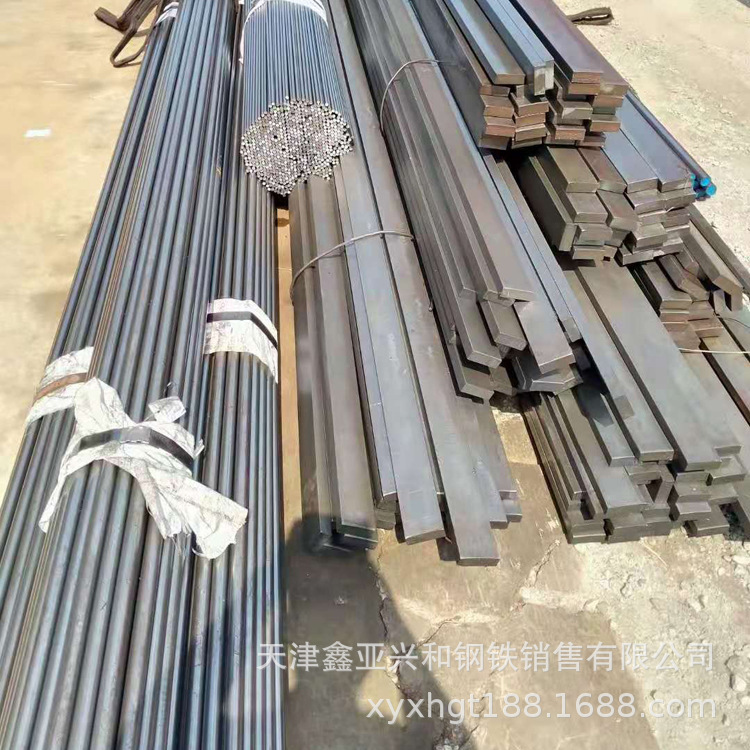 国标现货Q355B热轧扁钢 50*5纵剪扁钢 Q235b避雷接地热浸锌扁钢