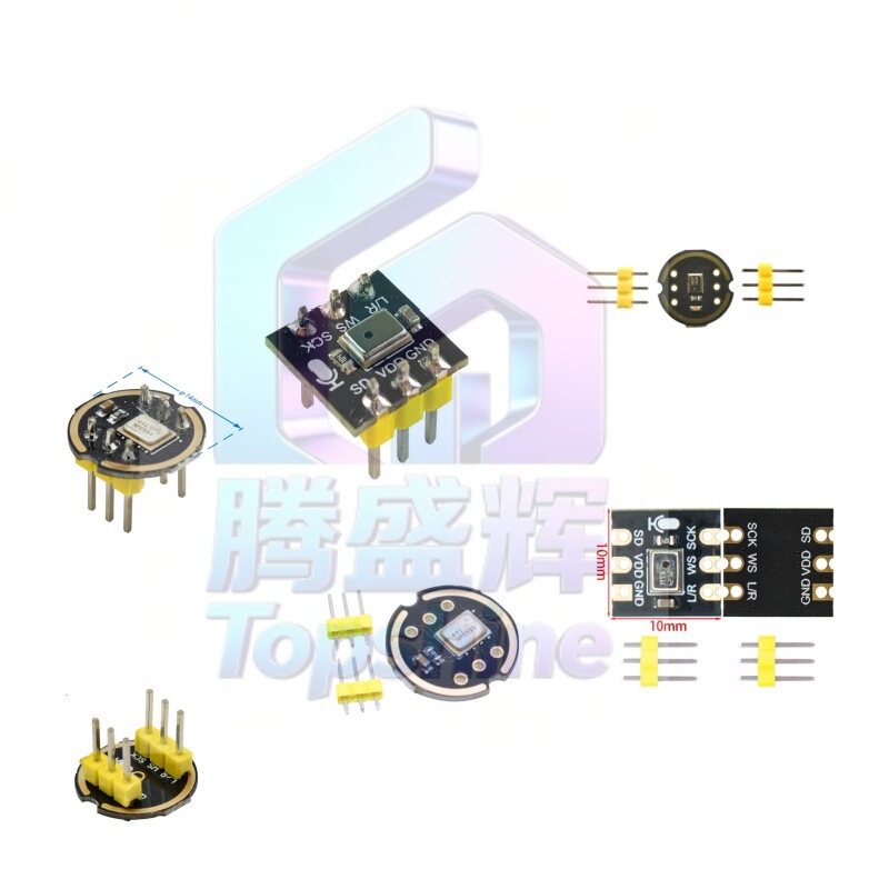 INMP441 omnidirectional microphone module MEMS high-precision low-power I2S interface supports ESP32 INMP441 omnidirectional microphone module MEMS high-precision low-power I2S interface supports ESP32