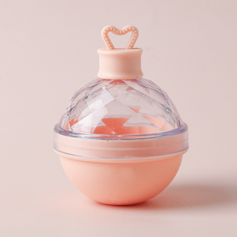 Molde de hockey sobre hielo amor bola redonda grande cubitos de hielo bandeja de hielo whisky hogar grado alimenticio silicona cubo de hielo congelado artefacto