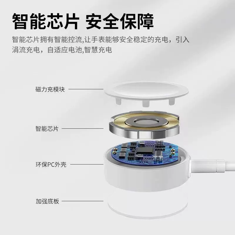 Apple, беспроводные часы, зарядное устройство,