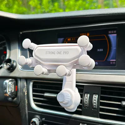 Car, Cute Cartoon Car Air | Car phone holder - h001-white-with-extension-rod