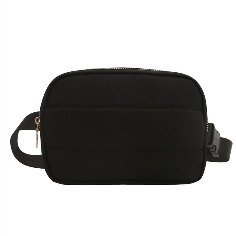 2024 nueva moda personalizada bolso de cintura hombre deportes al aire libre de verano para correr bolso de moda bolso de pecho de algodón de mujer