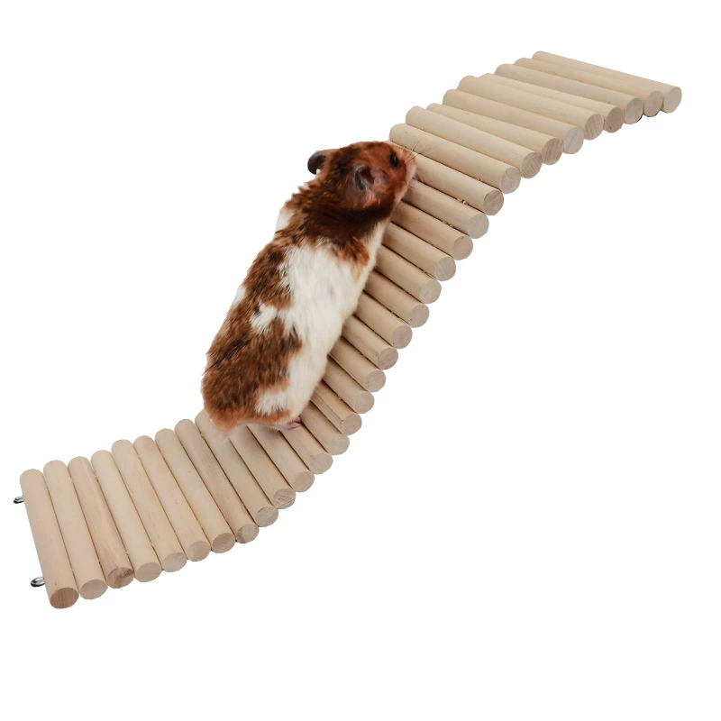 Wooden ladder with stairs, fence, wholesale