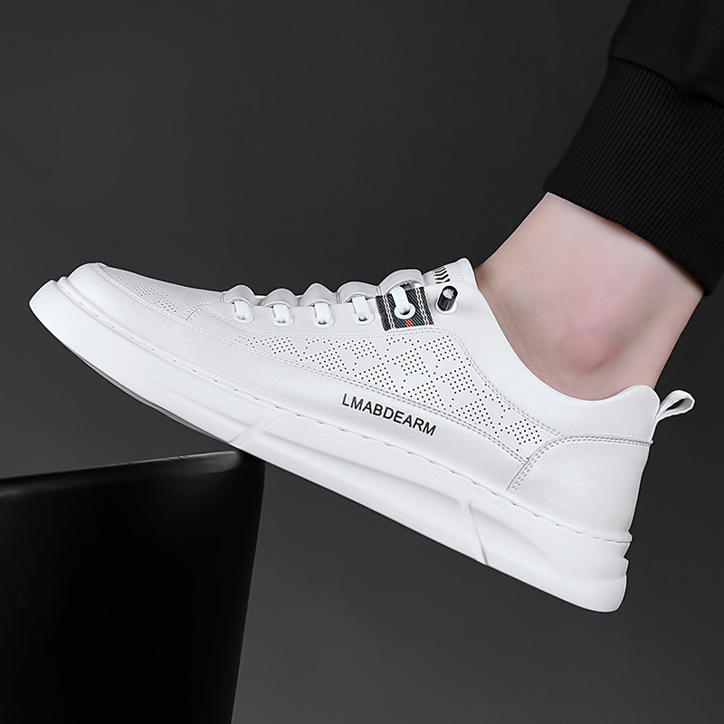 Zapatos casuales de verano para hombres Zapatos blancos casuales cómodos Zapatos de hombre de malla transpirables Calzado deportivo de todo fósforo Zapatillas de deporte para hombres al por mayor