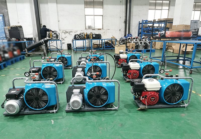 Bs-W100Em Portable High Pressure Air Compressor Rescue Diving Breathing Apparatus Firefighting Air Filling Pump