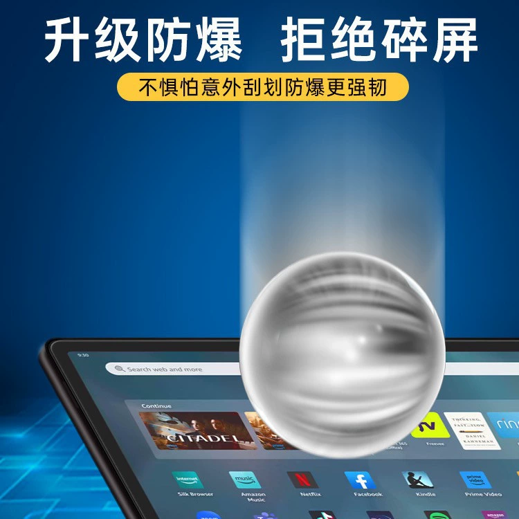 Подходит для TCL TAB 10L 4-го поколения, плоская закалённая плёнка, HD-плёнка TCL NxtPaper 14, TKEE Max