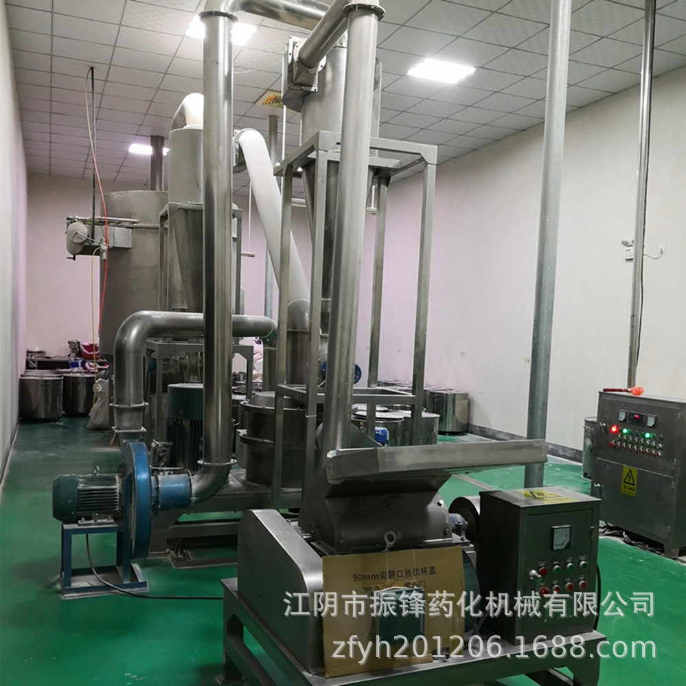 牛肉渣牛油渣鸡肉渣豆粕饲料专用超微粉碎机超细粉碎机