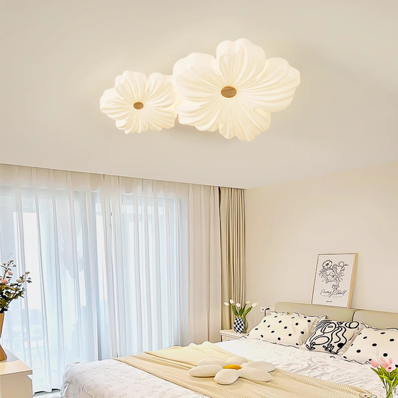 2025 nueva lámpara de techo de espectro completo sala de estar sensación de alto nivel simple moderna lámpara de dormitorio iluminación de decoración doméstica Zhongshan