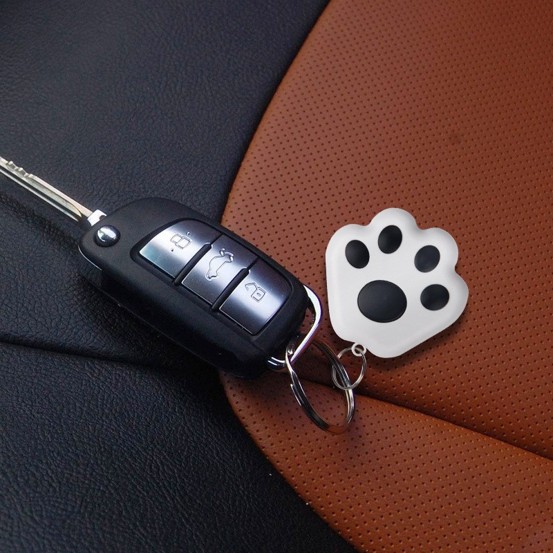 Akıllı Bluetooth Köpek Pençesi Anti-Kayıp Cihazı Telefon Alarm Sistemi Bavul Çanta Anahtarları Eşya Bulucusu Çift Yönlü Arama Konumlandırıcısı