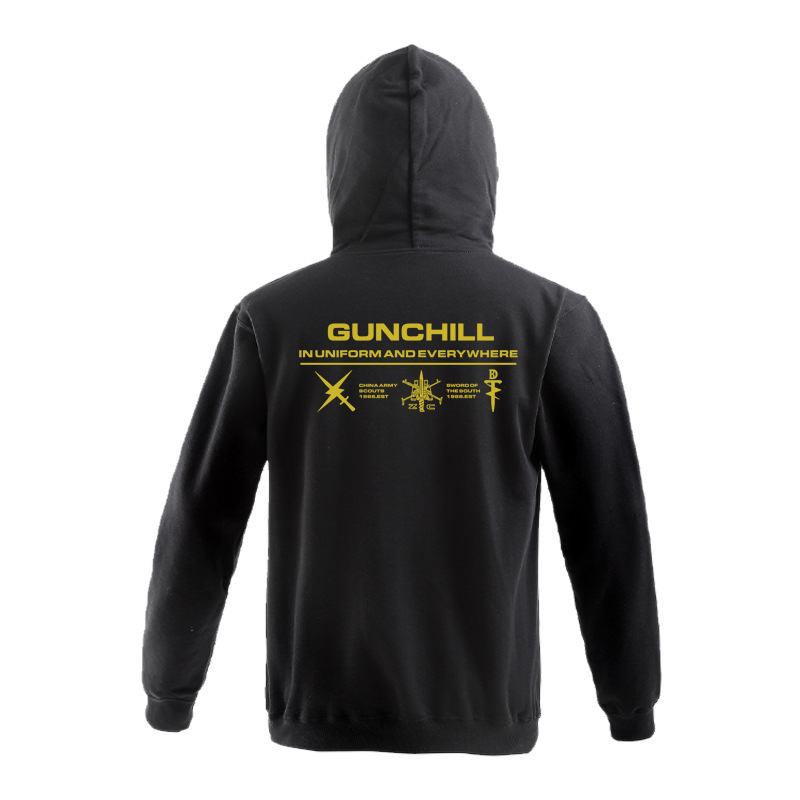 Tough Guy Club Gunchill Southern Sword Military Trendy Hooded Sweatshirt