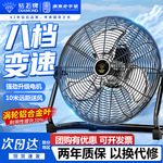 钻石牌台地扇趴地扇家用落地扇商场餐厅台式坐爬地强力趴地扇