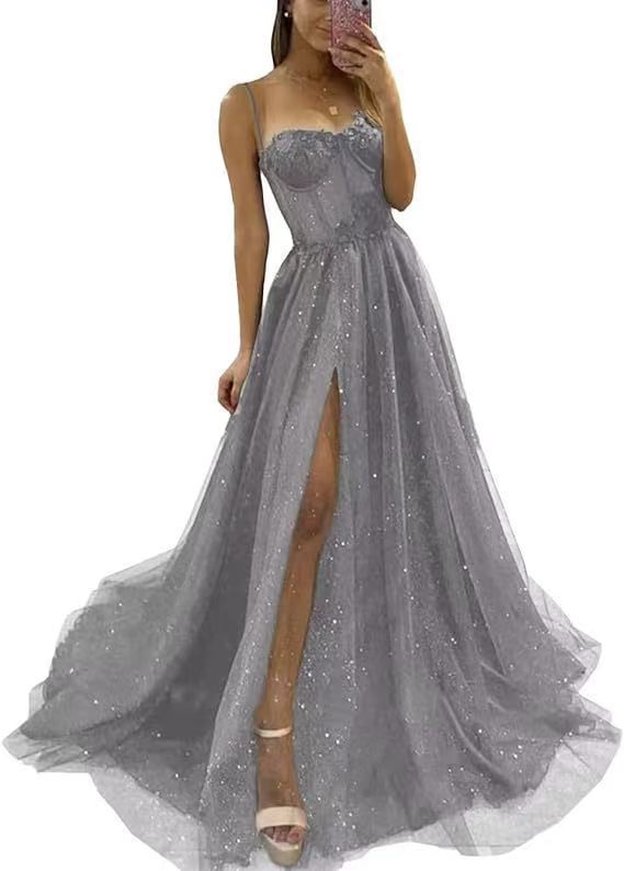 Europa y los EE.UU. lanza nuevo vestido de noche Aliexpress Amazon nuevo vestido de fiesta elegante de carácter largo image 9